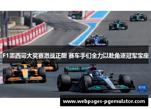 F1墨西哥大奖赛激战正酣 赛车手们全力以赴角逐冠军宝座